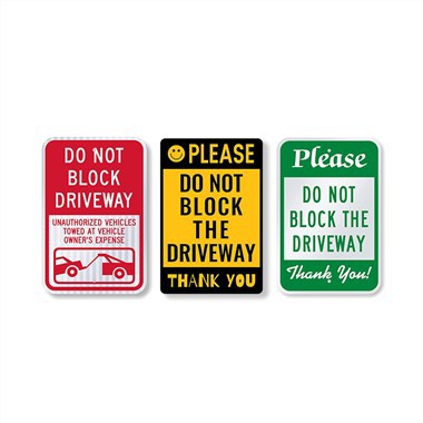 אל תחסום שלט רחוב בחניה