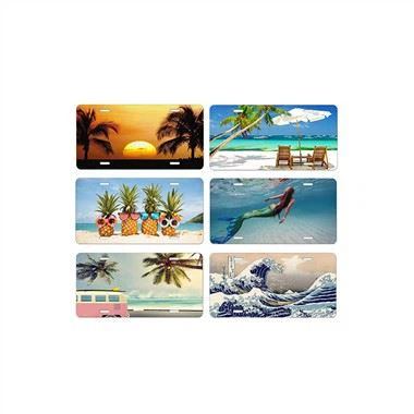 לוחית אלומיניום ייחודית לרכב