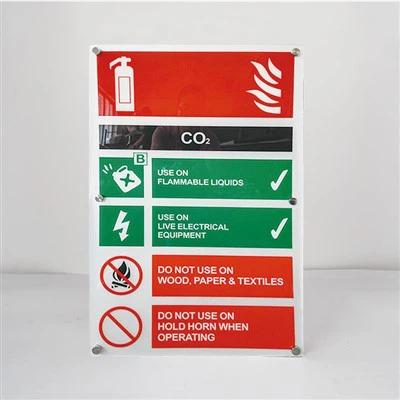 ספקי שלטי אקריליק בטיחותיים